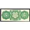 Image 2 : State of Louisiana, 5 Dollars. 1866.