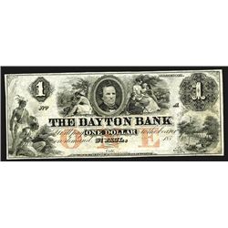 Dayton Bank. 1 Dollar. 185x.