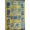Image 1 : Exchange Office Mississippi with State of Louisiana Sheet on back uncut sheet.