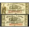 Image 1 : Mississippi Central Rail-Road Co. 1, 2 Dollars. 1862.