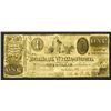Image 1 : Bank of Whitestown, Oneida County, 1845 Obsolete Banknote.
