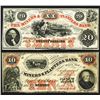 Image 1 : Miners & Planters Bank. 10, 20 Dollars. 1860.