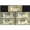 Image 1 : Wayne County, PA., 1859 Obsolete Banknote Assortment.