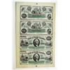 Image 1 : State of South Carolina uncut sheet.