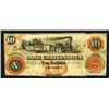 Image 1 : Bank of Chattanooga. 10 Dollars. 18[].