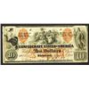 Image 1 : Confederate States of America, 1861, T-22 Issued Banknote.