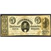Image 1 : Confederate States. 5 Dollars. 1861.