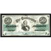 Image 1 : Confederate States. 50 Dollars. 1861.
