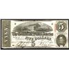 Image 1 : Confederate States. 5 Dollars. 1863.