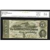Image 3 : Confederate States. 5 Dollars. 1863.