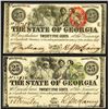 Image 1 : State of Georgia. 25 Cents; 4, 5, 50, 100 Dollars.