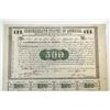 Image 1 : Confederate States Bond. $500. Cr.7A, B-7.