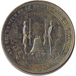 Nevada Silver Medal from 1876 Exposition