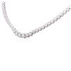 Image 3 : 14KT White Gold 5.14ctw Diamond Necklace