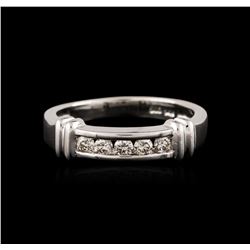 14KT White Gold 0.50ctw Diamond Ring