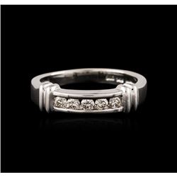 14KT White Gold 0.50ctw Diamond Ring