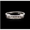Image 1 : 14KT White Gold 0.50ctw Diamond Ring