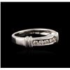 Image 2 : 14KT White Gold 0.50ctw Diamond Ring