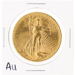 1924 $20 Au St. Gaudens Double Eagle Gold Coin