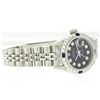 Image 2 : Rolex Stainless Steel Diamond and Sapphire DateJust Ladies Watch