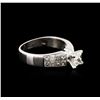Image 3 : 14KT White Gold 1.94ctw Diamond Ring