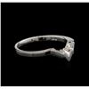 Image 2 : 14KT White Gold Ring