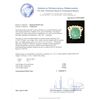 Image 3 : 14KT Yellow Gold GIA Certified 6.70ct Emerald and Diamond Ring