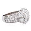 Image 2 : 14KT White Gold 2.42ctw Diamond Ring