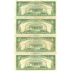 Image 2 : 1963 $5 Red Seal Bill Lot of 4