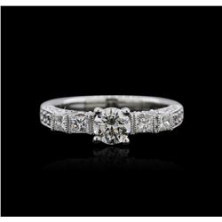 18KT White Gold 1.21ctw Diamond Ring