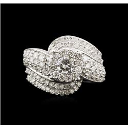 2.23ctw Diamond Ring - 14KT White Gold