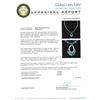 Image 5 : 14KT White Gold 29.36ctw Emerald and Diamond Necklace and Earring Suite