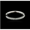 Image 1 : 14KT White Gold 0.23ctw Diamond Ring