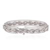 Image 2 : 14KT White Gold 1.63ctw Diamond Bracelet
