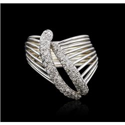 14KT White Gold 0.50ctw Diamond Ring