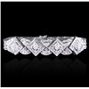 Image 1 : 18KT White Gold 3.43ctw Diamond Bracelet