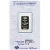 Image 2 : PAMP Suisse .9995 Fine 5 Gram Platinum Bullion Bar