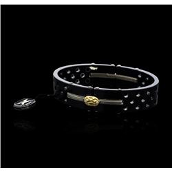 Sauro Stainless Steel Bangle Bracelet