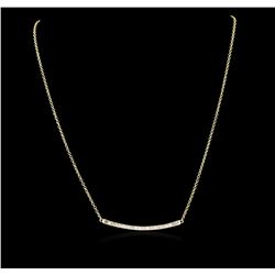 14KT Yellow Gold 0.84ctw Diamond Necklace