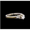 Image 2 : 1.13ctw Diamond Ring - 18KT Two-Tone Gold