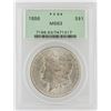 1886 PCGS MS63 Morgan Silver Dollar