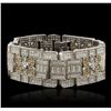 Image 1 : 14KT White Gold 14.92ctw Diamond Bracelet