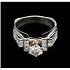 1.65ctw Diamond Ring - 18KT White Gold