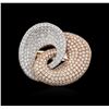 Image 1 : 18KT Two-Tone Gold 2.24ctw Diamond Ring