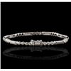 Image 2 : 10KT White Gold 0.35ctw Diamond Bracelet