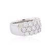 Image 2 : 14KT White Gold 2.98ctw Diamond Ring