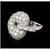 Image 2 : 14KT White Gold 1.74ctw Diamond Ring