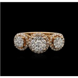 1.50ctw Diamond Ring - 14KT Rose Gold