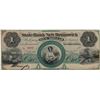 Image 1 : 1800s $1 Bank of New Brunswick New Jersey Obsolete Currency Note