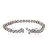 Image 3 : 14KT White Gold 8.47ctw Diamond Tennis Bracelet